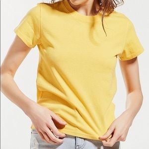 Urban Outfitters lil brother tee yellow